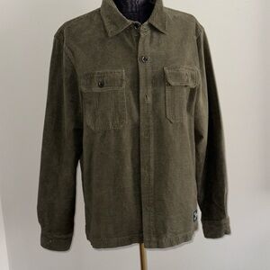 Olive Corduroy Men's Jacket NWOT